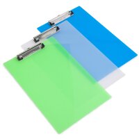 RAPESCO Porte-bloc, PP, A4, transparent-assorti