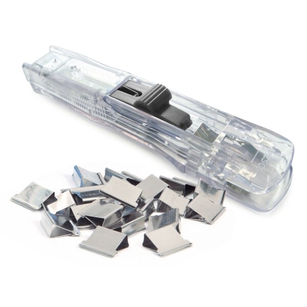 RAPESCO Dokumentenclip-Spender Supaclip 40, farbige Clips