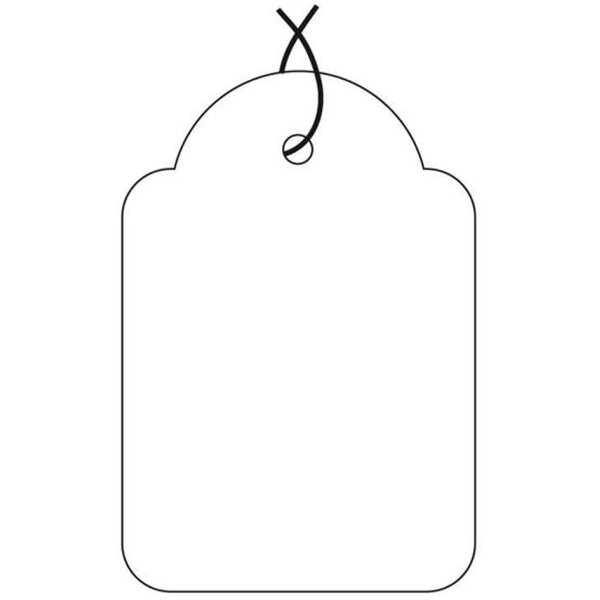 APLI Etiquette à suspendre, dimensions: 18 x 29 mm, blanc