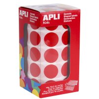 APLI Kids Sticker Creative "Rund", auf Rolle,...