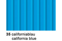URSUS Carton ondulé 50x70cm 9202235 260g, bleu calif.