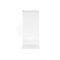 DEFLECTO Tischaufsteller Acryl DIN lang 43110 gerade, hoch