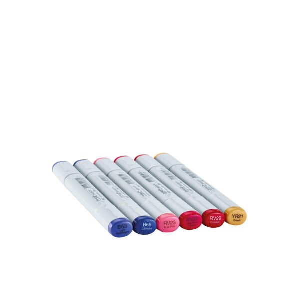 COPIC Marker sketch, 6er Set "Floral Favorite 2"