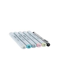 COPIC Marqueur sketch, kit de 6 Blending Basics