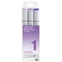 COPIC Marqueur sketch, kit de 3 Color Fusion 1