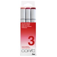 COPIC Marqueur sketch, kit de 3 Color Fusion 3