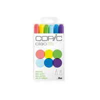 COPIC Marker Ciao 22075665 6er Set Brights