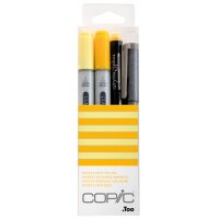 COPIC Marqueur ciao, kit de 4 Doodle Pack Yellow