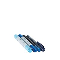 COPIC Marqueur ciao, kit de 4 Doodle Pack Blue
