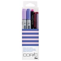 COPIC Marqueur ciao, kit de 4 Doodle Pack Purple