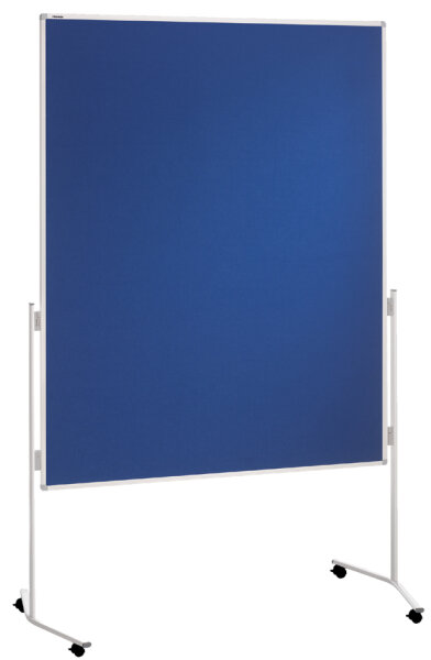FRANKEN Moderationstafel ECO, 1.200 x 1.500 mm, Filz, blau
