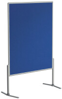 FRANKEN Tableau de présentation PRO, 1200 x 1500 mm, bleu