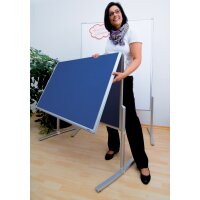 FRANKEN Moderationstafel PRO, 1.200 x 1.500 mm, Filz grau
