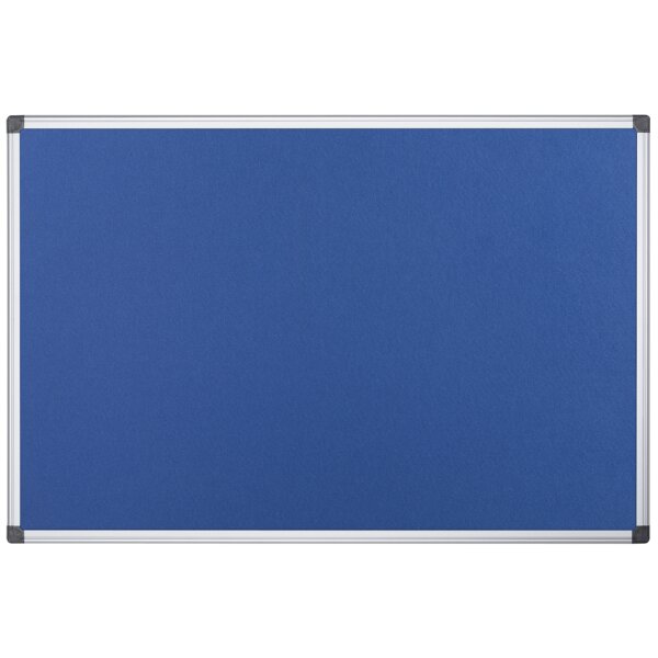 Bi-Office Filztafel "Maya", 1.200 x 900 mm, blau