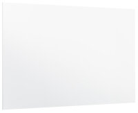 Bi-Office Tableau blanc en plaque 1.480 x 980 mm, sans cadre