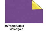 URSUS Bastelfolie Alu 50x80cm 4442109 90g, violett gold