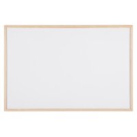 Bi-Office Tableau blanc, cadre en bois, (L)600 x (H)400 mm