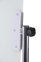 Bi-Office Glas-Magnettafel, mobil, drehbar, 1.500 x 1.200 mm