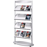 kerkmann Prospektregal Sirius, für 12 x DIN A4,...