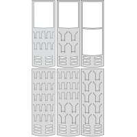 kerkmann Plakattasche, für Format DIN A3, transparent