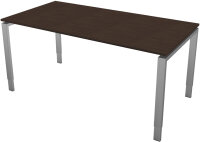 kerkmann Table annexe Form 5, support 4 pieds, anthracite