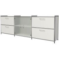kerkmann Sideboard ARTLINE, 2 Ordnerhöhen + 4 Schubladen