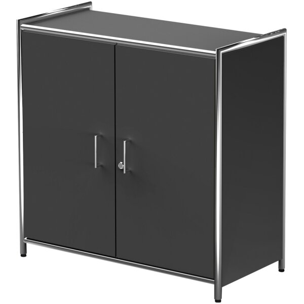 kerkmann Sideboard ARTLINE, 2 Ordnerhöhen, 6 Türen,anthrazit