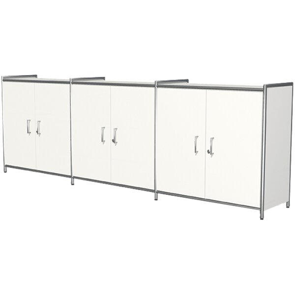 kerkmann Sideboard ARTLINE, 2 Ordnerhöhen, 6 Türen,anthrazit