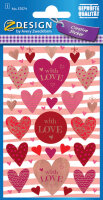 AVERY Zweckform ZDesign Stickers cadeaux Love