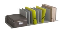 PAPERFLOW Trieur à cases flexibles, gris