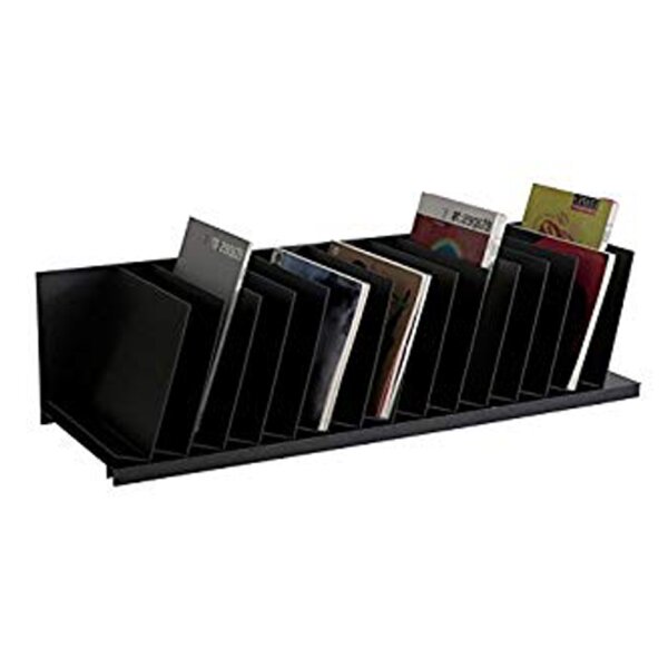 PAPERFLOW Trieur à cases inclinées, 15 cases, noir