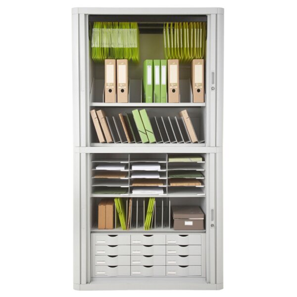 PAPERFLOW Rollladenschrank easyOffice, 4 Fachböden