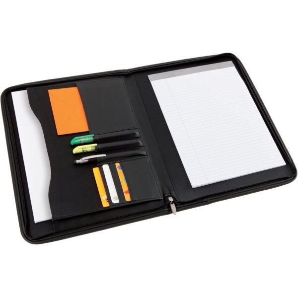 ALBA Orgamappe "2502", A4, PU, schwarz