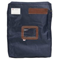 ALBA Banktasche "POCSOUGM" mit Dehnfalte, Polyester, blau
