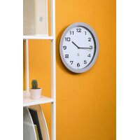 ALBA Horloge murale HORISSIMO, montre à quartz, noir