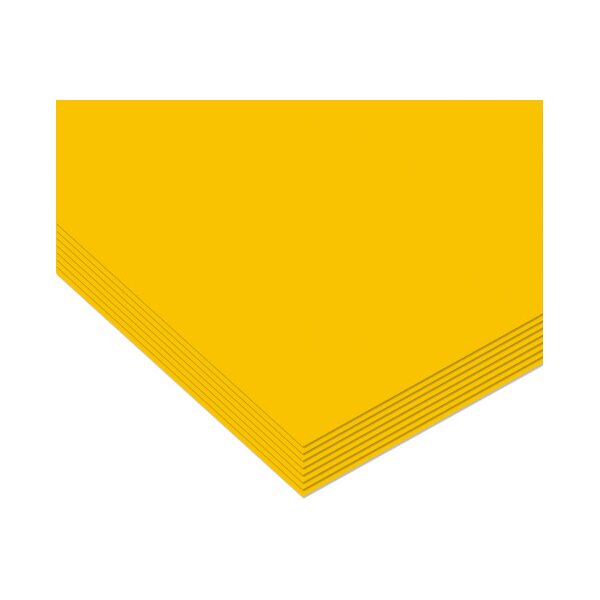 URSUS Papier transparent 70x100cm 2541414 42g, jaune dor