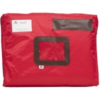 ALBA Sac navette POCSOU R avec soufflet, polyester, rouge