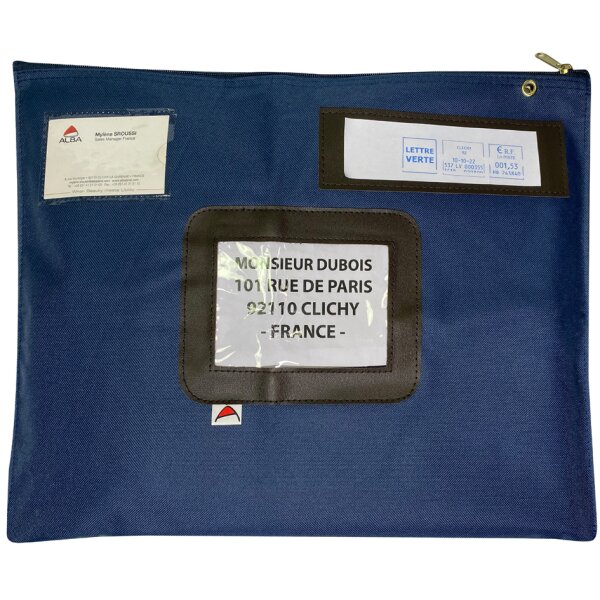 ALBA Banktasche "POPLAT", Polyester, rot