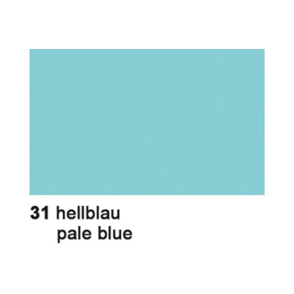 URSUS Papier de soie 50x70cm 4642231 bleu clair 6 feuilles