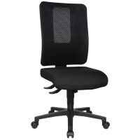 Topstar Chaise de bureau pivotante Open X (N), noir / noir