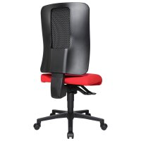 Topstar Chaise de bureau pivotante Open X (N), rouge/noir