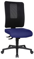 Topstar Chaise de bureau pivotante Open X (N), bleu / noir