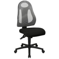 Topstar Chaise de bureau pivotante Free Art, noir / noir