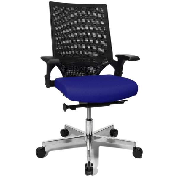 Topstar Bürodrehstuhl "T300", hellgrau schwarz