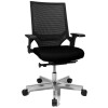 Topstar Chaise de bureau pivotante T300, gris clair / noir