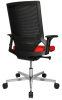 Topstar Chaise de bureau pivotante T300, rouge / noir