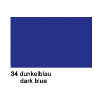 URSUS Seidenpapier 50x70cm 4642234 dunkelblau 6 Bogen