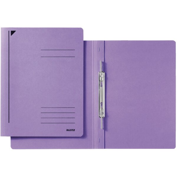 LEITZ Spiralhefter, DIN A4, Karton, violett
