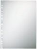 LEITZ pochette perforée, format A4, PP, grainé, 0,09 mm