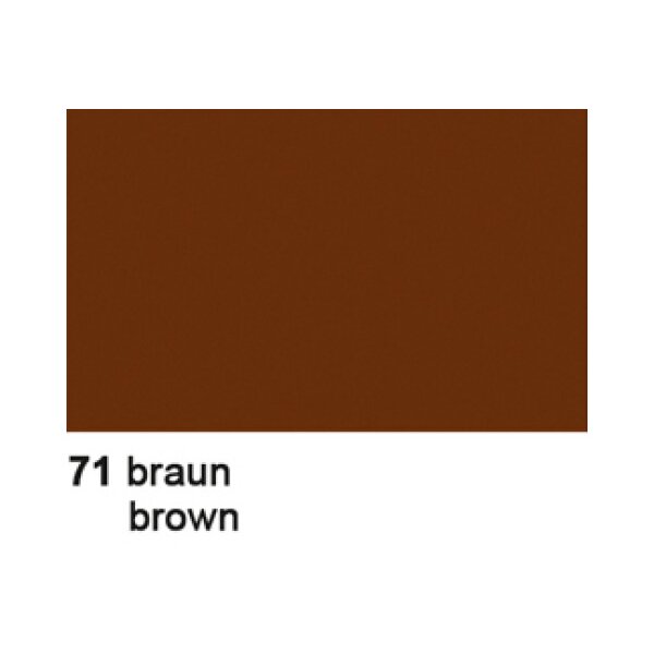 URSUS Seidenpapier 50x70cm 4642271 braun 6 Bogen
